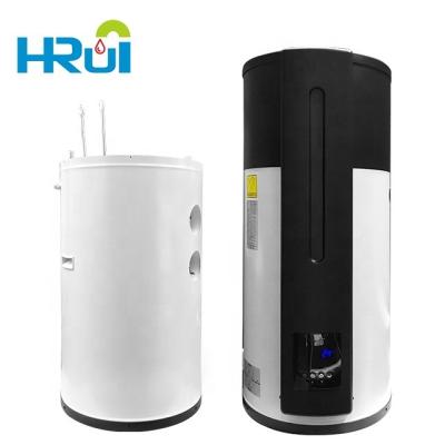 China 100l Hotel Heat Pump Air Source Heat Pump Water Heater Storage Tank Stainless Steel Small Heat Pump Tank for sale