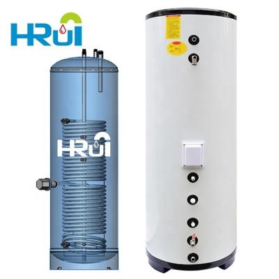 China 200 Liter Stainless Steel Heat Pump Water Heater Outdoor Tank For Air Source Heat Pump Water Heater for sale