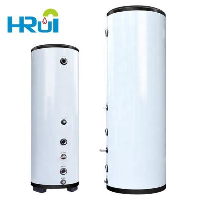 China Herui outdoor heat pump hot water tank for air to water split system heat pump heaters for sale