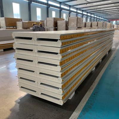 China Construction PU / PIR / PUF Roof Sandwich Panel Concrete Precast Foam Sandwich Panel for sale