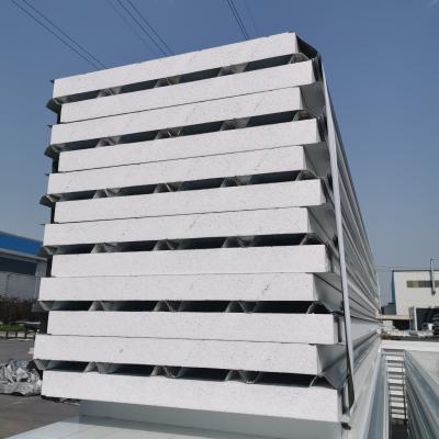 China 950/1150/980mm Building Material EPS Sandwich Panel For Steel Structure Wall And Roofing Cladding System for sale