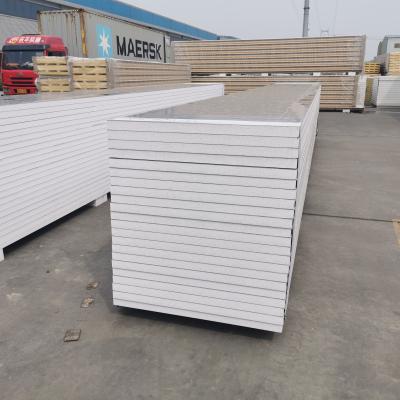 China 950/1150/980mm Exterior Steel Building Material Wall Cladding EPS Insulation Sandwich Panel for sale