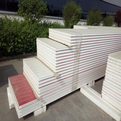 China 950/1150/980mm Fireproof Wall And Roof EPS Polystyrene Sandwich Panel For Prefab House for sale