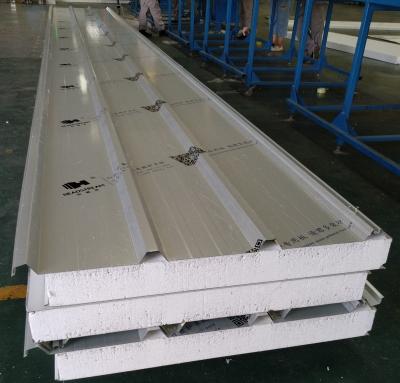 China Warehouse Australia colorbond eps steel corrugated roof sandwich panel for sale