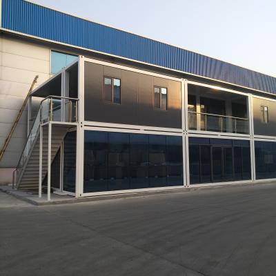 China Easy And Quick Build Prefab Container Apartment Car Park House for sale