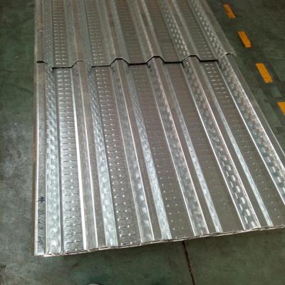 China Galvanized corrugated galvanized steel floor decking sheet for sale