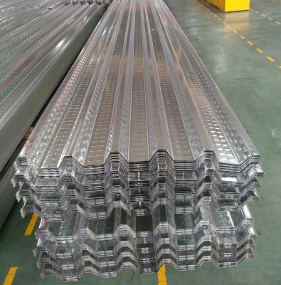 China 910mm High Strength Galvanized Metal GI Roofing Deck Sheet for sale