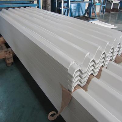 China modern color corrugated steel sheet for wall/roof cladding for sale