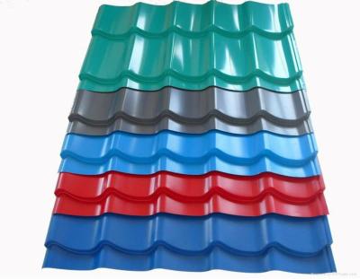 China Roof sheet metal corrugated roof tile /color galzed roofing tile YX28-207-828 for sale