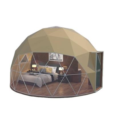 China UV Resistant Push Fit Nova Dome Tent 4m Clear Geodesic Dome Half Sphere Shelter Tent Tent Dome Transparent for sale