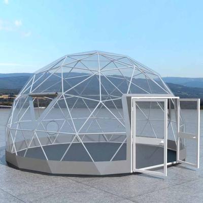 China 100% Waterproof and Soundproof Clear Span Eeo PVC Garden Dome Stretch Tents House Restaurant Igloo Outdoor Transparent Dome Tent for Event for sale