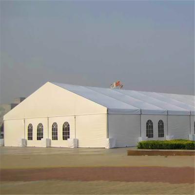 China Sale Good Quality Warm Outdoor Waterproof White Wide Permanent Marquee Tent UV Resistant For Industry Warehouse for sale