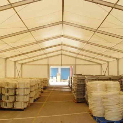 China Industrial Trade Show Storage Marquee Tent UV Resistant Outdoor Temporary Big Tent Rainproof Warehouse For Sale for sale