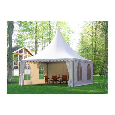 China Chinese Stable Structure Manufacturer Wholesale Household Aluminum Alloy Roof Pagoda Tent for sale