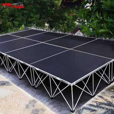 China Aluminum Alloy 6082-T6/6061-T6 Used Mobile Portable Stage Platform Stage Equipment For Sale for sale