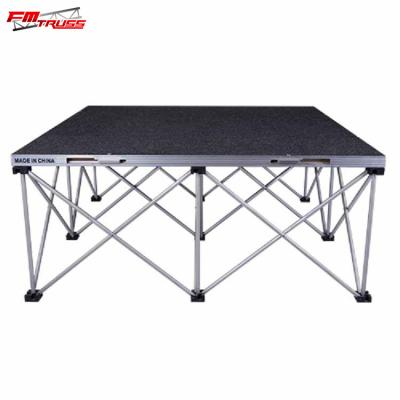 China Aluminum alloy 6082-T6/6061-T6 aluminum stage platform escenario portable movil concert stage for sale