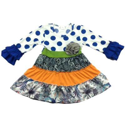 China Eco-friendly Eco-friendly High Quality Printing Ruffle For Baby Dress for sale