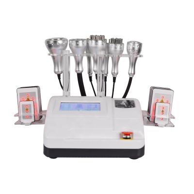 China Weight Loss Portable 8 in 1 Bio Cavitation RF Suction Body Shape Body Slimming Machine Laser Pads for sale