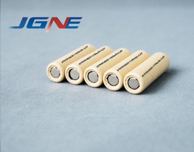 China Power Tools JGNE 33A 30C Discharge Rate 3.2v 1100mah -18650 Je-ion Rechargeable Battery for sale