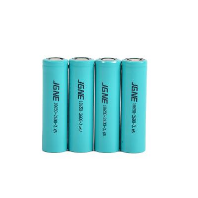 China Rechargeable Toys High Power Li-ion Battery 3.7V Icr 18650 2200 /2600 mah For LED Flash Light for sale