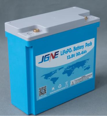 China JGNE Toys Factory 12.8v 30.4AH Lifepo4 Battery 12v 30ah Lead Acid Replacement Direct Customized for sale