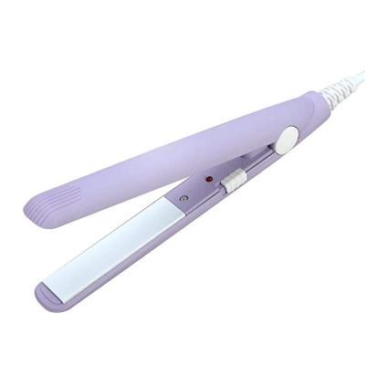 China 360Â ° Swivel Flat Iron 2021 Newest Professional Rope Hair Straightener Straightening and Curling Mini Flat Iron Hair Straightener for sale