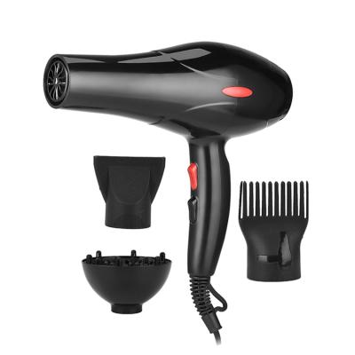 China Household Salon Ionic Blow Dryer Hair Styling Professional Popular Commercial Black Electric 1200w Hair Dryer for sale