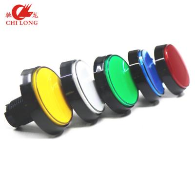 China For Arcade Games Single Led Light Mini Push Button For Coin Operated Game Machines for sale