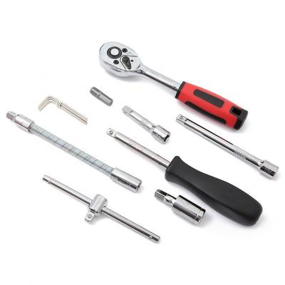 China Household DIY Repair Tool Top Quality Car Auto Repair Tools Socket 53 Ratchet Wrench Professional Set Professional for sale