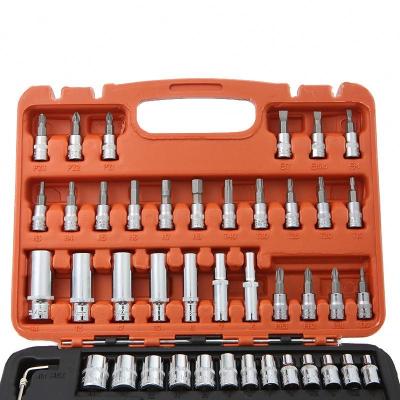 China Household DIY Repair Tool 2022 Heavy Duty New Design High Quality Hot Selling Ratchet Combination Socket Wrench Set Tools for sale