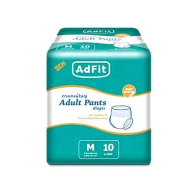 China Adfit High Absorptivity Embroidered Disposable Sleepy Adult Training Pants, Free Samples Adult Diapers Panties for sale