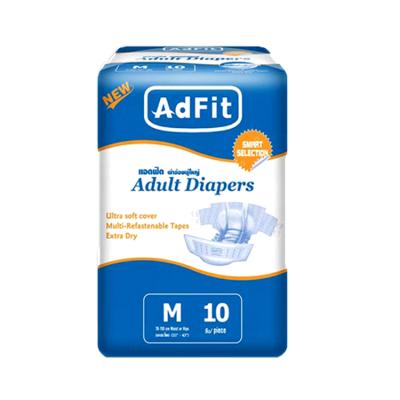 China Hot Selling Disposable Embroidered Adfit Soft High Absorbent Adult Diaper Pants for sale