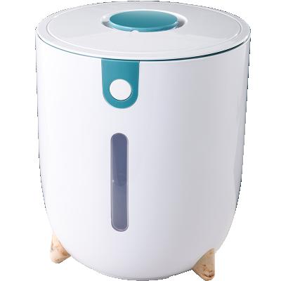 China Thickened Barrel Wall Design Au Cat AW7711 Sealed Household Rice Bucket Box Rice Noodle Barreled Storage Box Insect-proof and Moisture-proof for sale