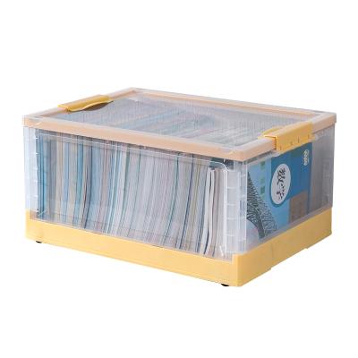 China AU CAT CX782 Mini Folding Transparent Collapsible Storage Super Report Box for sale