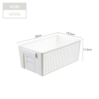 China Taizhou Au Cat Basket Minimalist Plastic Injection Stationery Sundries Basket Storage Rectangle Support Multifunctional Single Position Type for sale