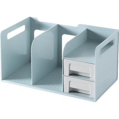 China High Quality Portable Double Organizer AU CAT LH0915 Medicine Plastic File Storage Boxes Convenient Handle Top Store Drawer for sale