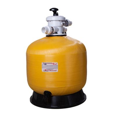 China Swimming Pool Swimming Pool Water Filtration Top-Mounted Fiberglass Cleaning Sand Filter for sale