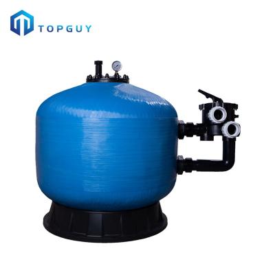 China Uniform and Stable Water Flow Fiberglass Swimming Pools Circulating Water Sand Filter Pool Filter System for sale