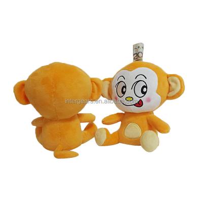 China Promotion Stuffed Plush Soft Fluffy Animal Sitting Toy Cheap Monkey Plush Toys Custom Made for sale