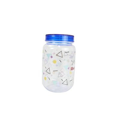 China Single Wall Eco-Friendly Clear Reusable Drink Plastic Cups With Lids And Straws for sale