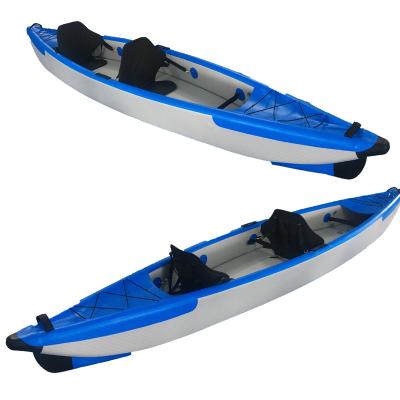 China Portable Wholesale Lightweight Leisure Canoe / Kayak 2 Person for sale