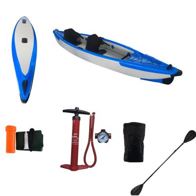 China Cheap PVC Ply Able Boat Canoe Inflatable Fishing Kayak for sale