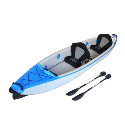 China PVC Drop Canoe Kayak Best Selling Point Inflatable Material Portable Fishing for sale