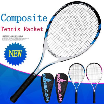 China Wooden Compound Tennis Racket With Customized Logo And Design for sale