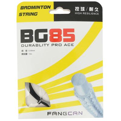 China FANGCAN badminton string BG85 high flexibility durable string BG85 badminton racket string for sale