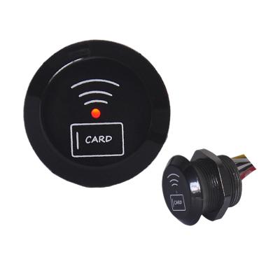 China 125KHz EM4100 TK4100 rs232 rfid proximity waterproof/waterproof rfid proximity card reader for sale