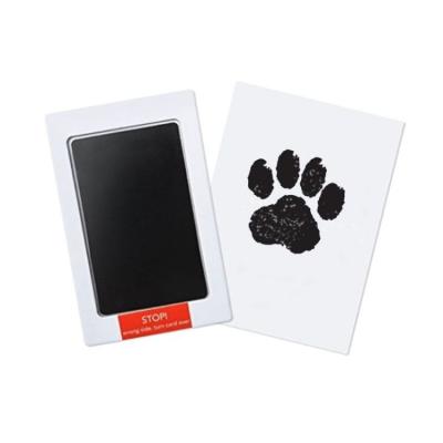 China Display Photo Safe and Non-Toxic Loss Pet Dog or Cat Paw Print Pet Keepsake Memorial Photo Frame Kit Non-Toxic Photo Frame for sale