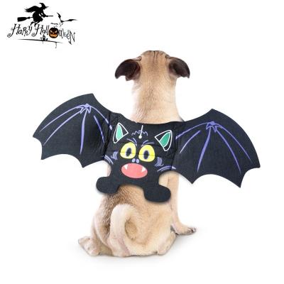 China Viable Clothing Pet Dog Wings Bat Halloween Cosplay Clothes for sale