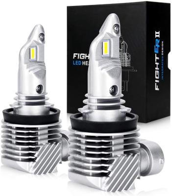 China Extremely bright white H4 H7 H11 6500K H1 8005 high power LED headlight bulbs 40W 10000 Lumens 8006 LED fog light bulbs PC canbus for sale