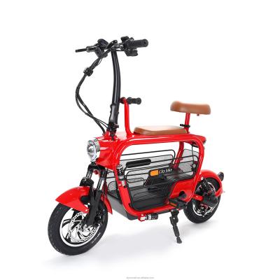 China Factory Price New Min Electric Bike 12 Inch 40KM Multifunctional Adult 350w Waterproof Electric Scooter 2022 Elyx Two Times for sale